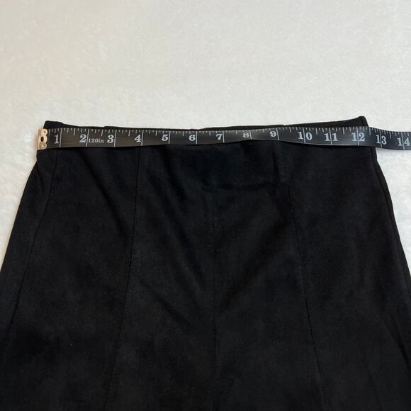 Forever 21 High Rise Faux Suede Pull On Leggings Size Small Minimalist Casual - Picture 8 of 10